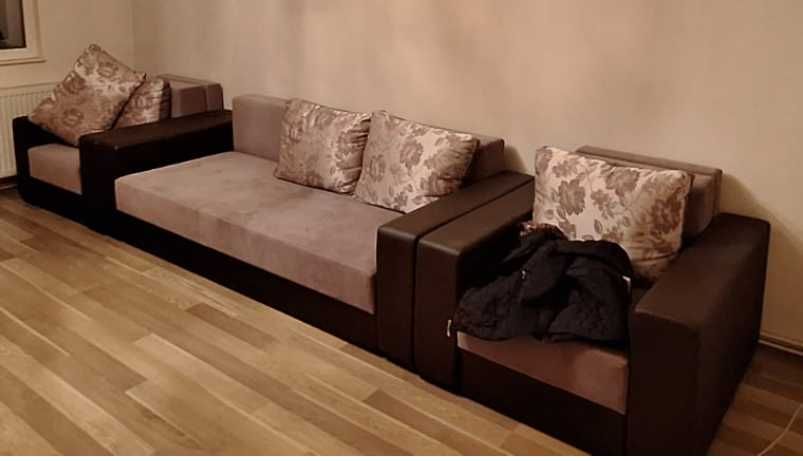 Vand urgent canapea + 2 fotolii, extensibile, ca noi