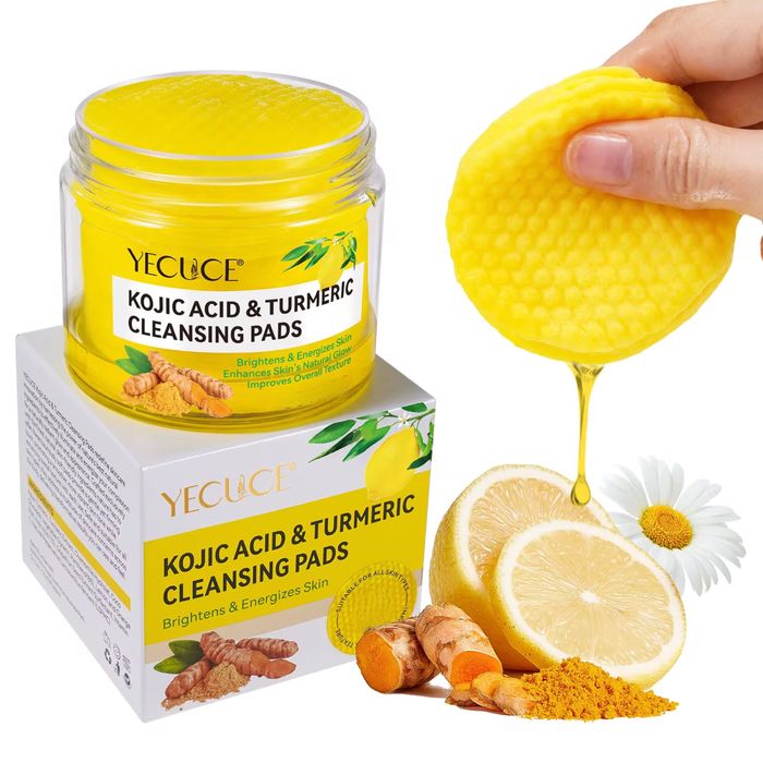 Dischete cu turmeric si acid kojic