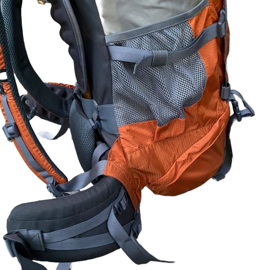 Рюкзак для походов и поездок, с каркасом, спинка регулируется, 80 л