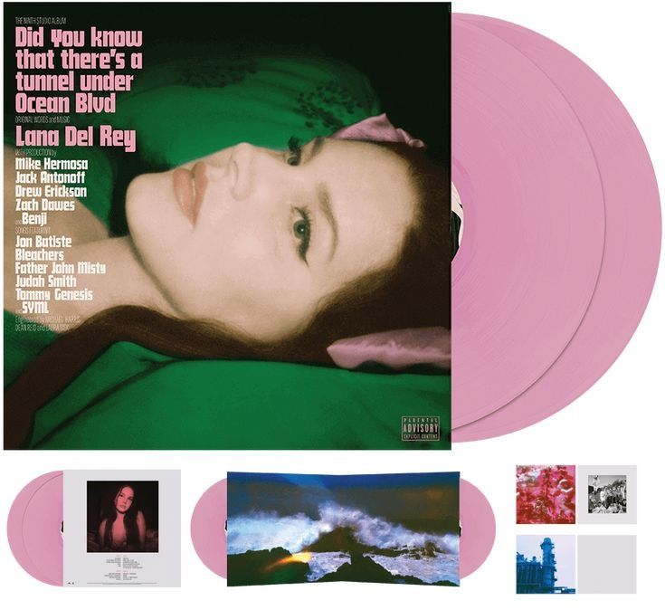 Lana Del Rey – Ocean Blvd Limited Edition, Pink, Alternative Artwork