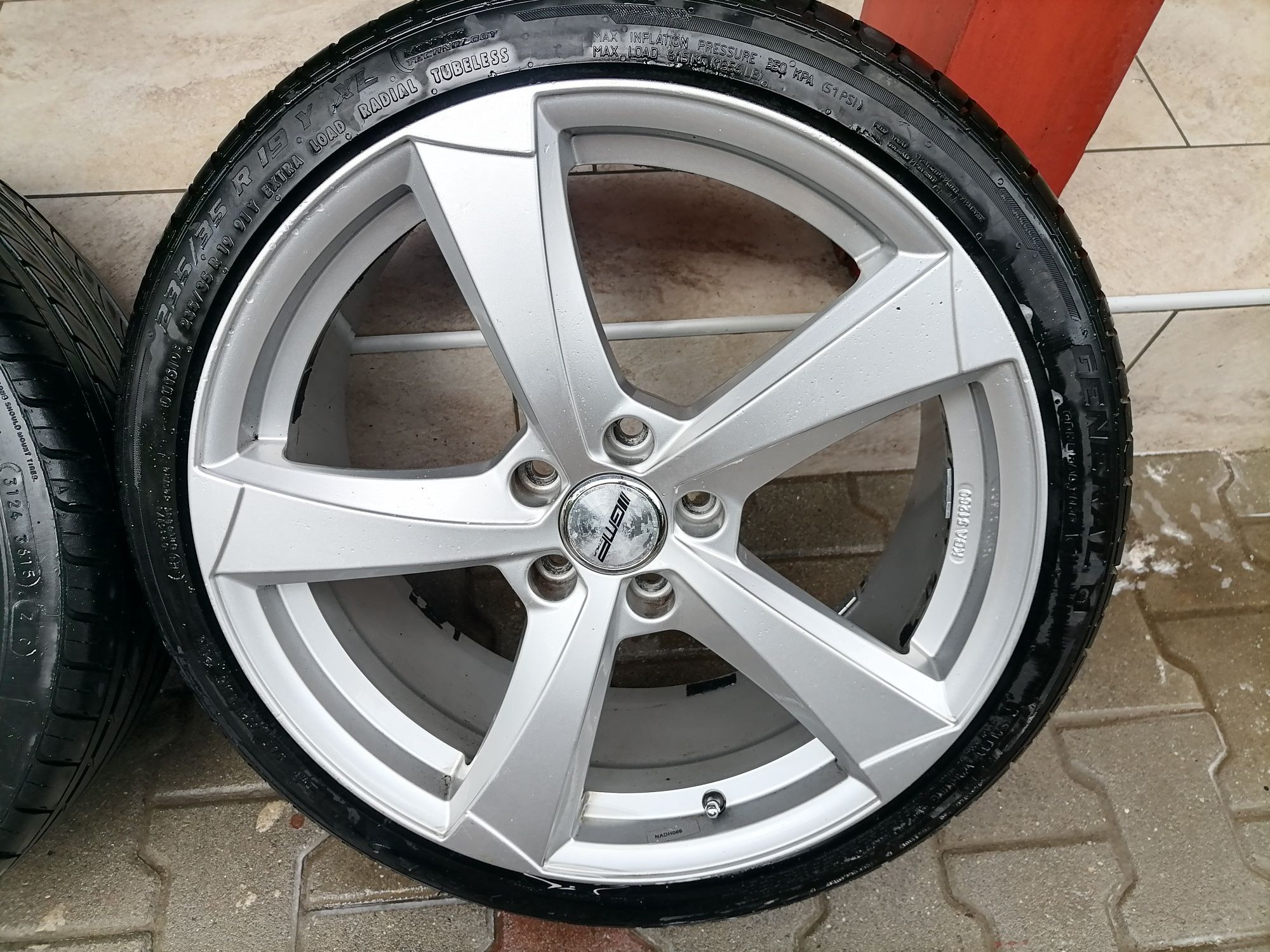 Vând jante 5x112 R19 anvelope 235/35 R19