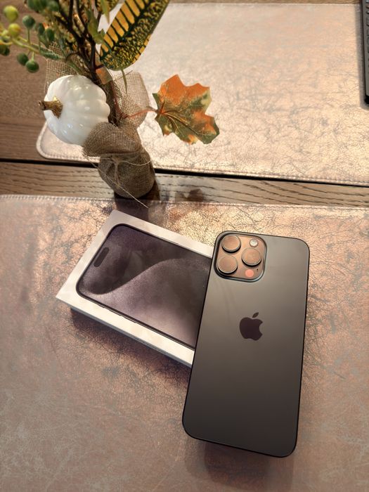 iPhone 15 Pro Max, Black Titanium, 512GB