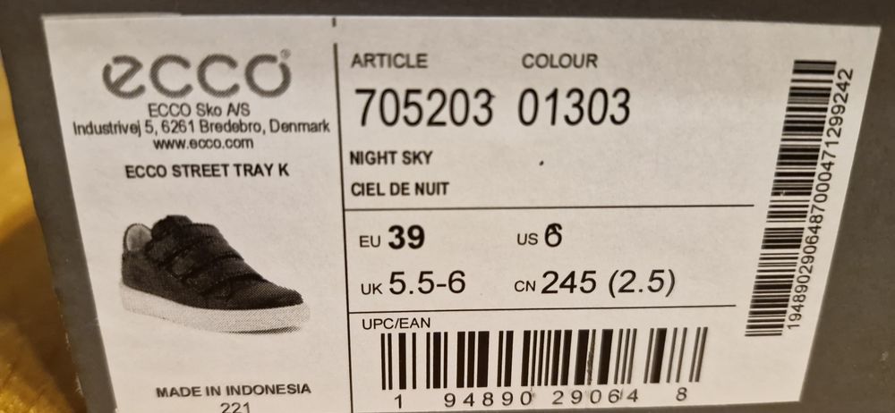 Vand pantofi ECCO Street Tray