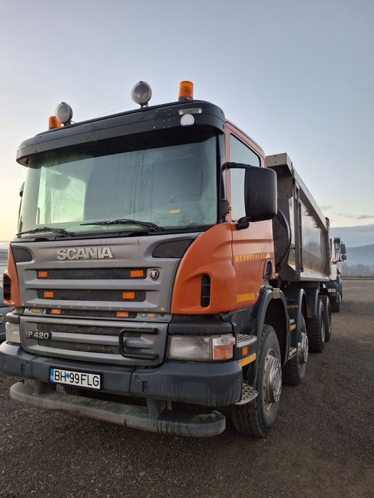 Autobasculante 8x4 volvo man scania