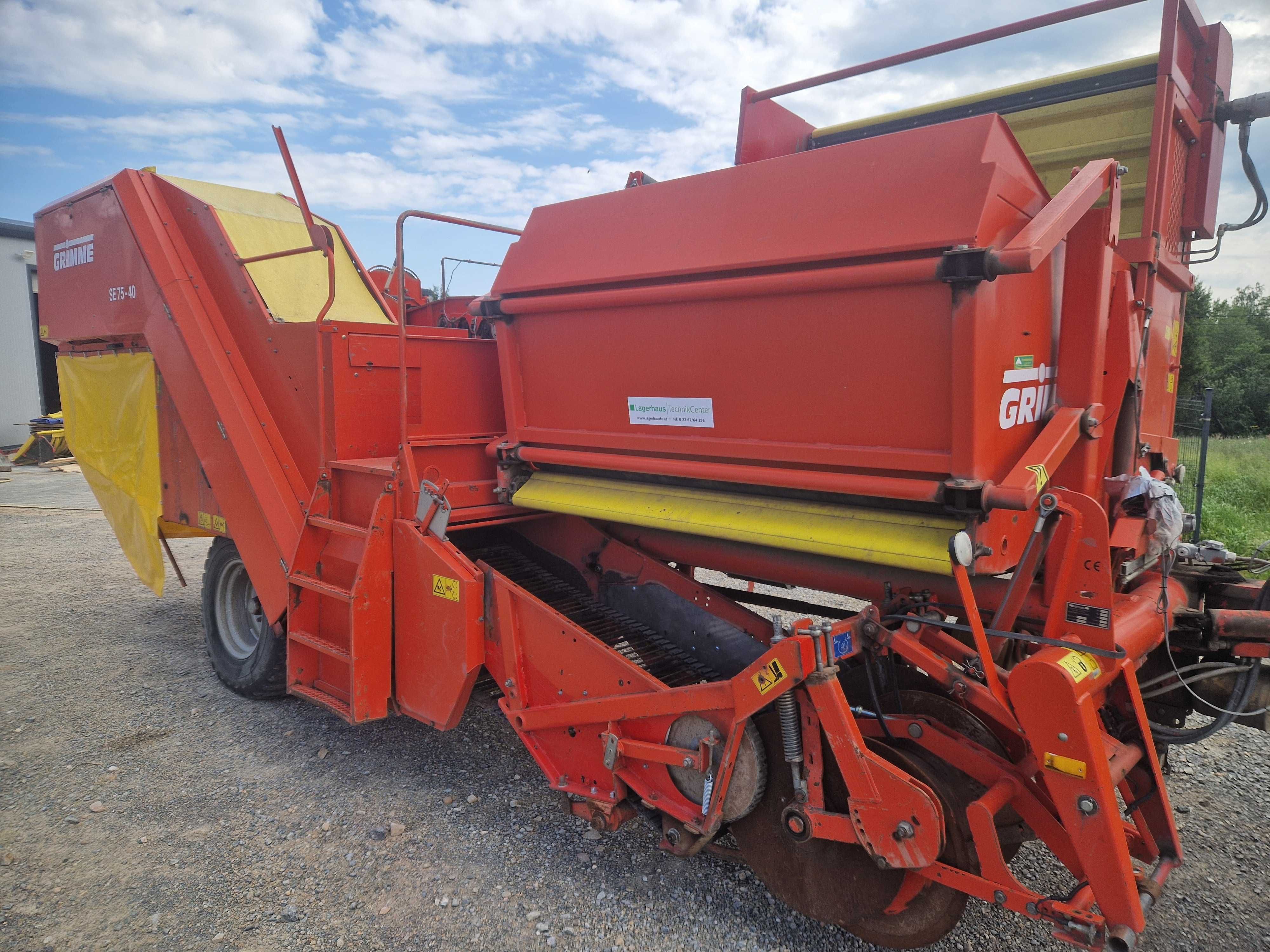 Combina masina de recoltat cartofi si ceapa Grimme SE 75 40