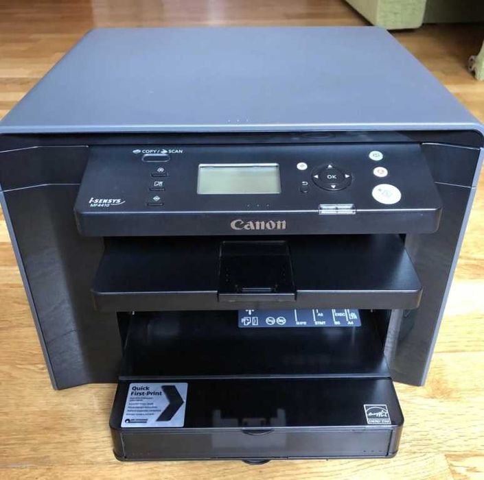 Лазерный чернобелый МФУ принтер Canon MF4410 - картридж 728 и 278