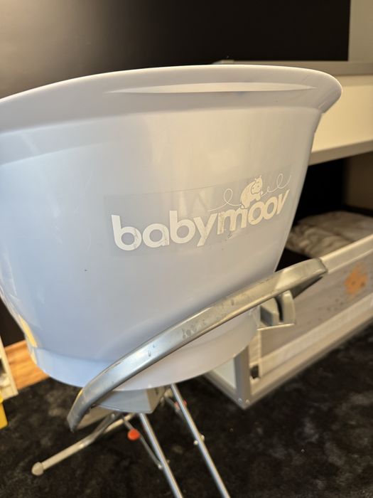 Babymoov - Анатомична вана AquaNest Pearl + стойка