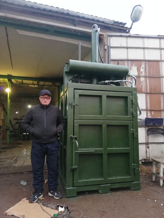 Пресс для тбо и макулатуры на 60 тонн