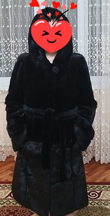 Шуба норковая цвет блеклама