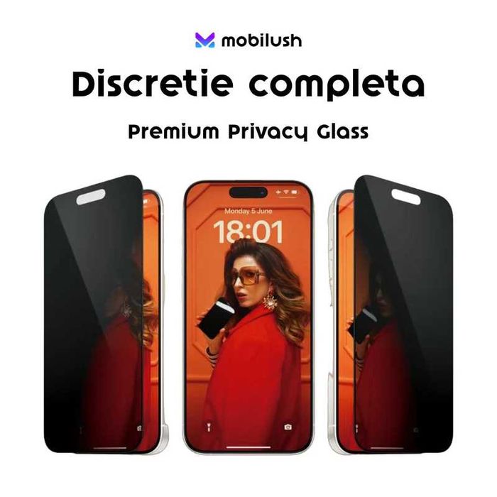 Vand en-gros(116 buc) Folie Protectie Privacy Iphone pret de achizitie