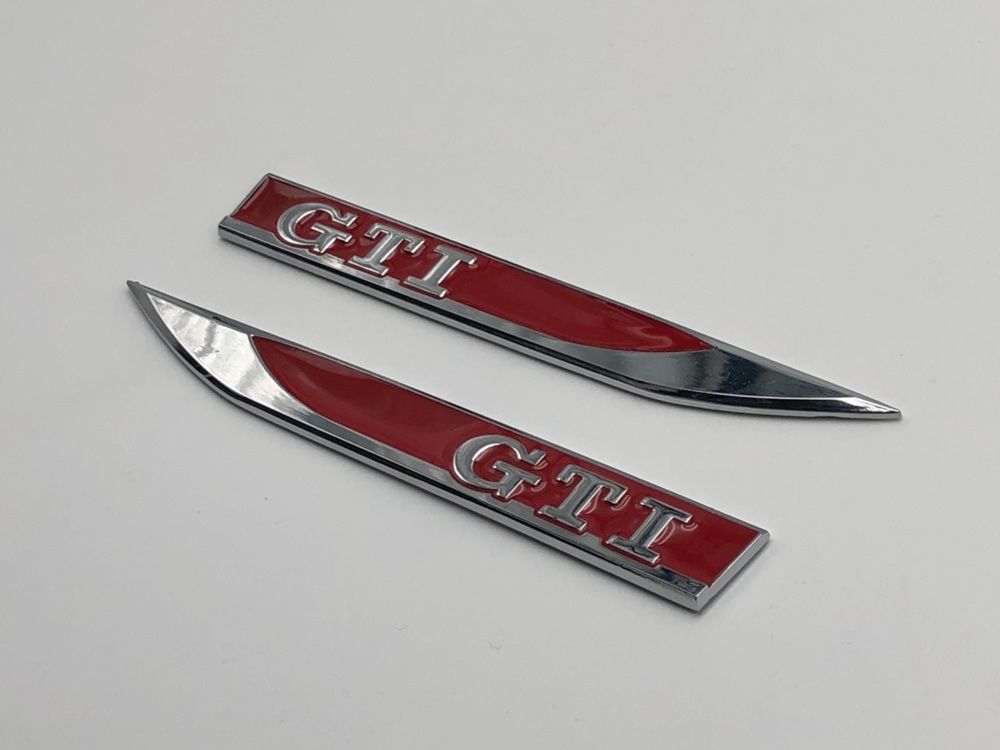 Embleme VW GTI aripi rosu