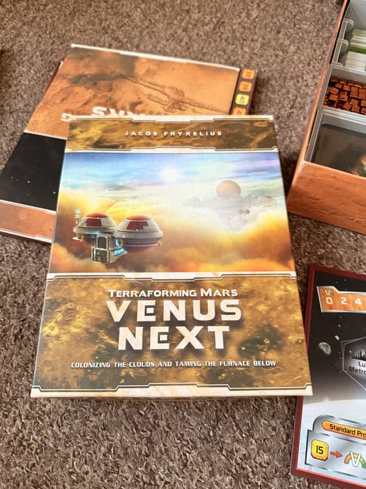 Vand boardgame Terraforming Mars + Venus Next