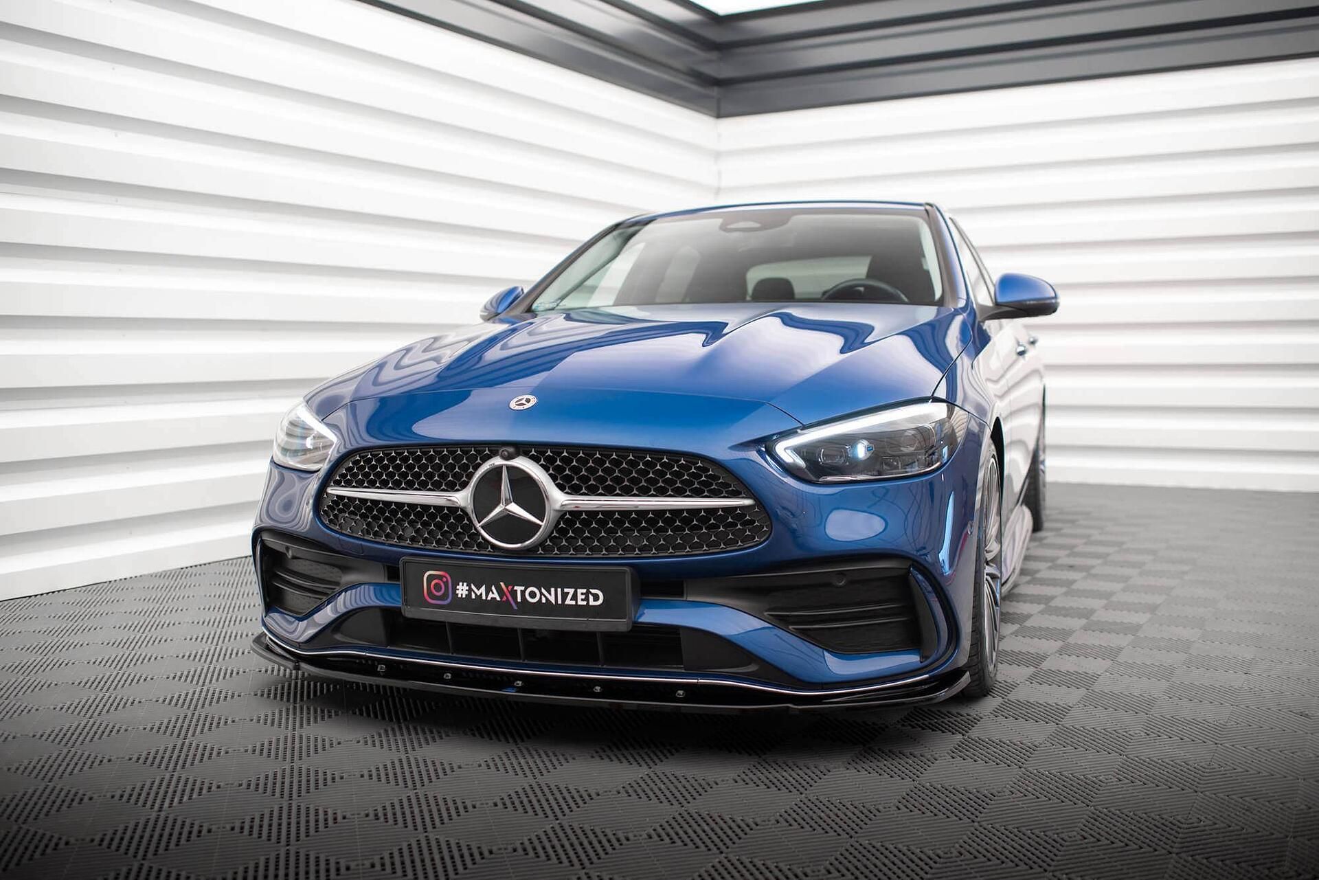 Спойлер за предна броня maxton design за mercedes benz w206 (2021-)