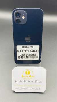 Iphone 12 64 gb Baterie 81% cod 12781