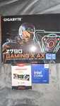 Kit I7 14700kf, Gigabyte z790, 32gb ram ddr5, contact frame GARANTIE