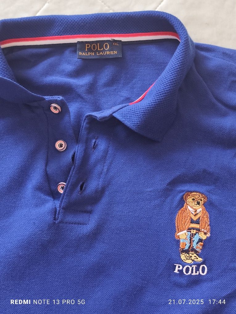 Polo Ralph Lauren - тениска с яка, къс ръкав