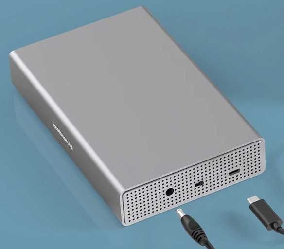 Кутийка за хард диск 3.5 / 2.5 SATA Hard disk SSD USB-C 20TB