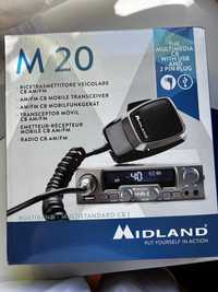 Midland M20 cu antena