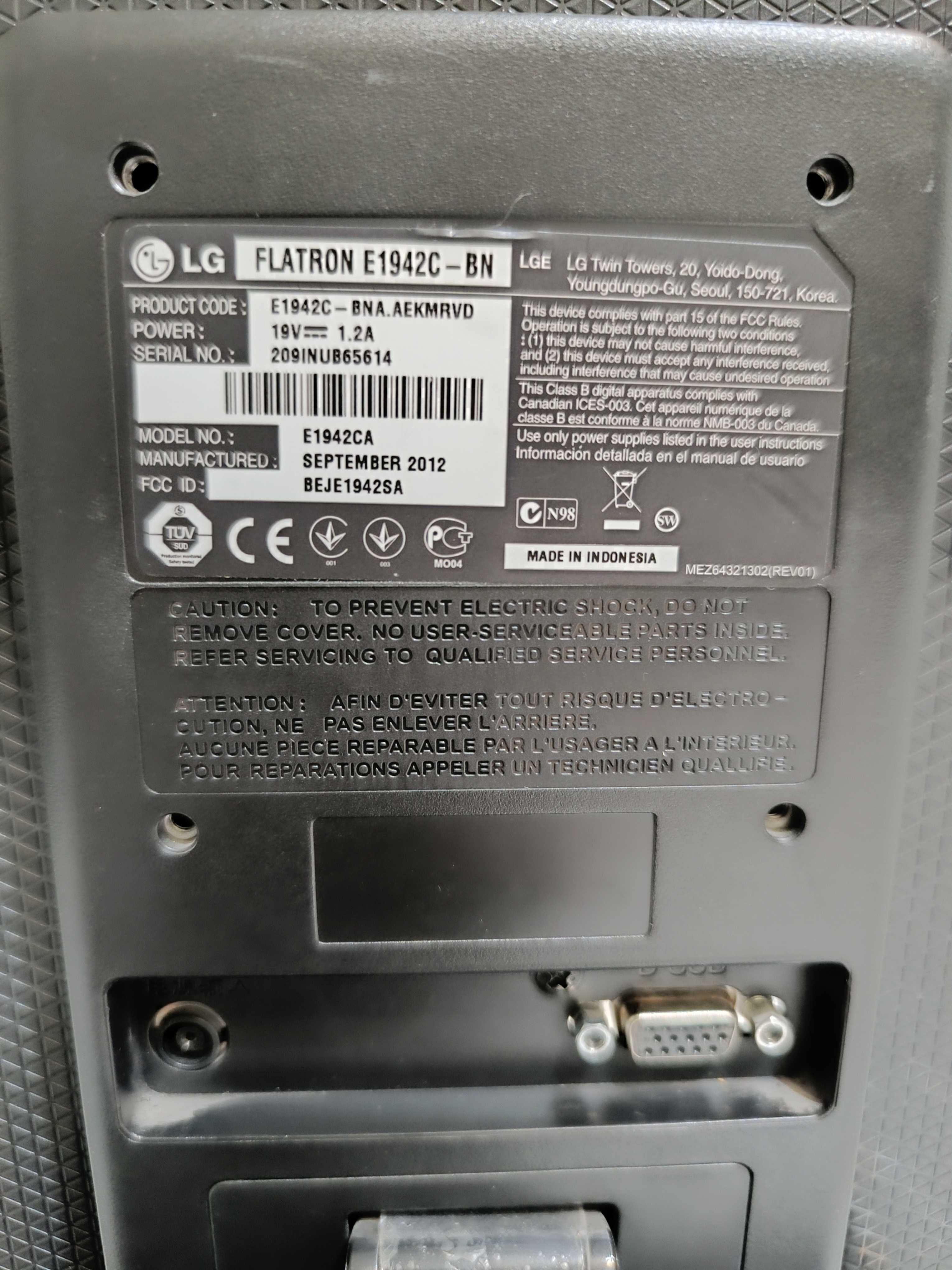 Монитор LG Flatron E1942C