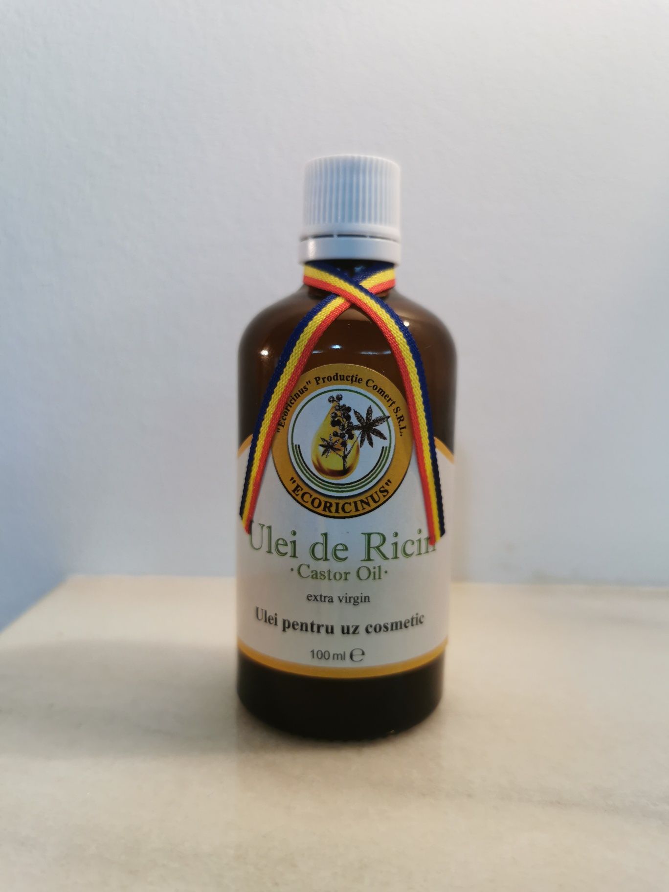 Ulei de ricin produs în România
