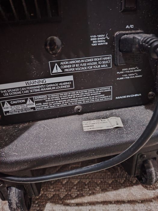 Активгая колонка на колёсах