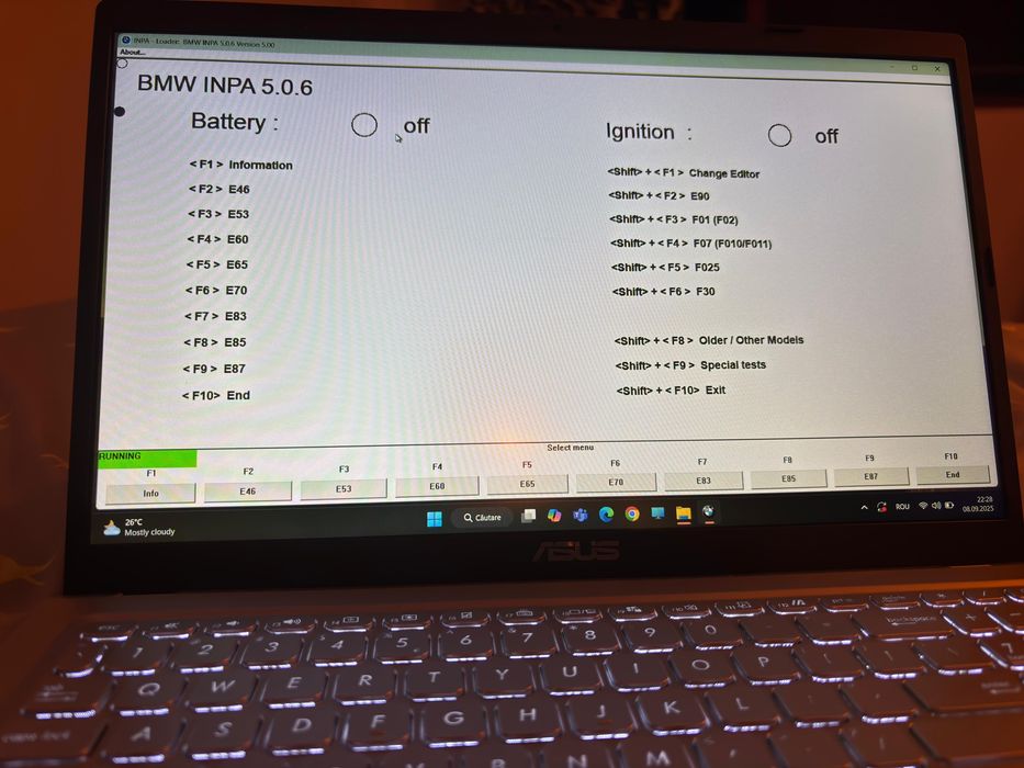 Laptop Asus cumparat de nou