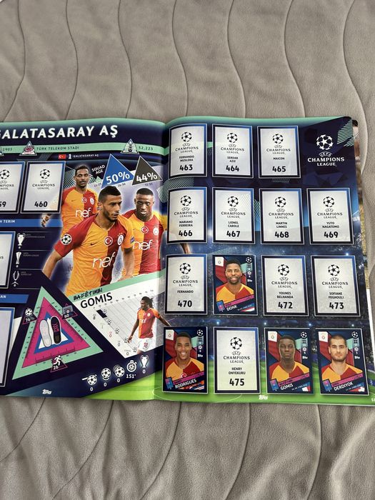 Албум UEFA Champions League 2016/17 ; 2018/19
