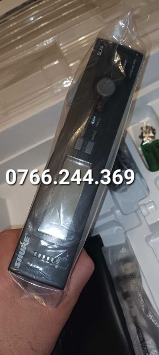 Microfon SHURE BETA 58 A wireless slx 2  slx 4 NOU SIGILAT Profesional