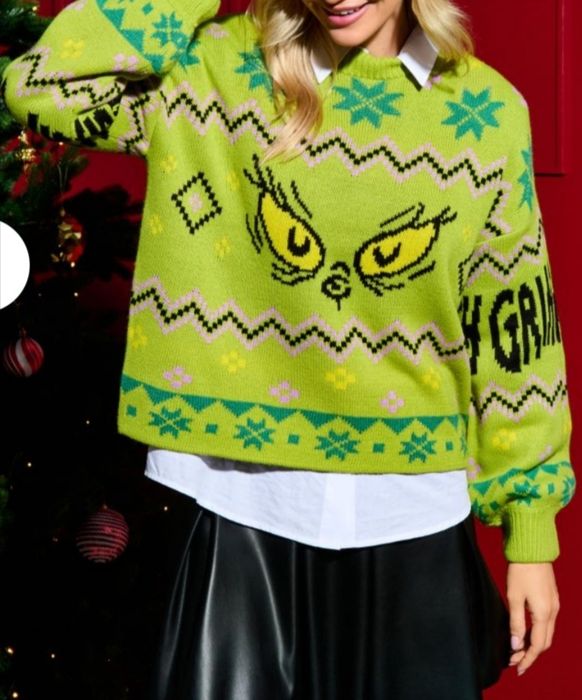 Pulover Grinch Sinsay Marime L