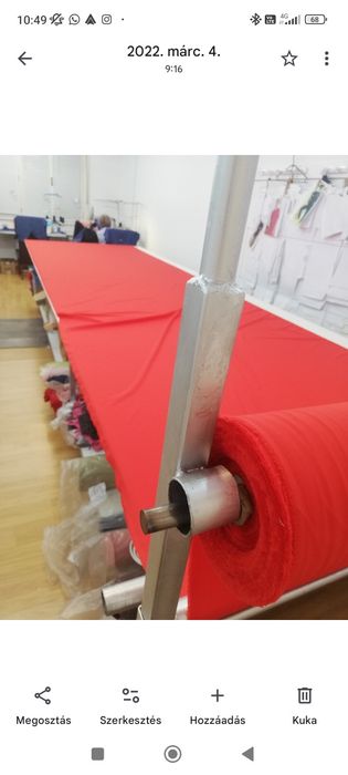 Masa de croit dubla : 520 cm X 160 X 70