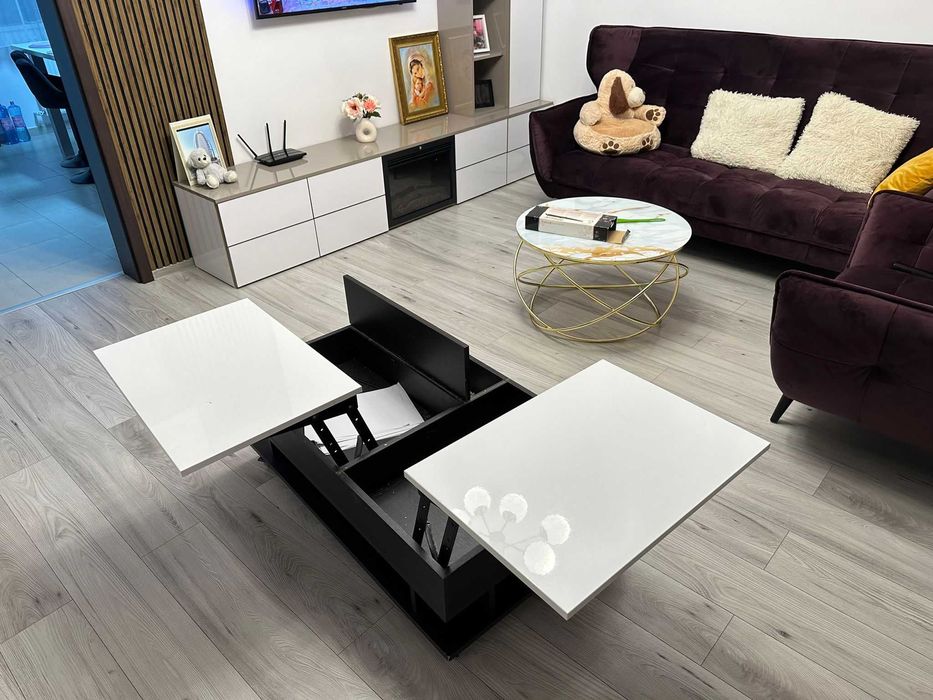 Vand masa living modulara pentru cafea