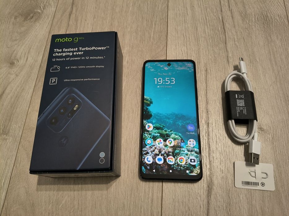 Vand telefon Motorola G60 S