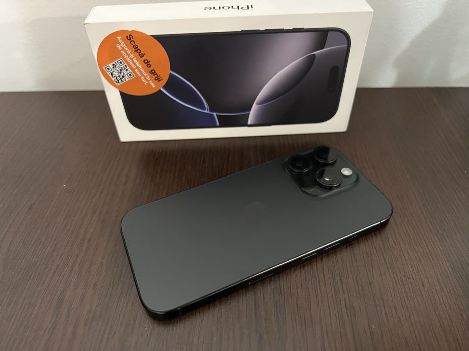 Amanet Royal CB: Iphone 16 pro 256gb Neverlocked fullbox