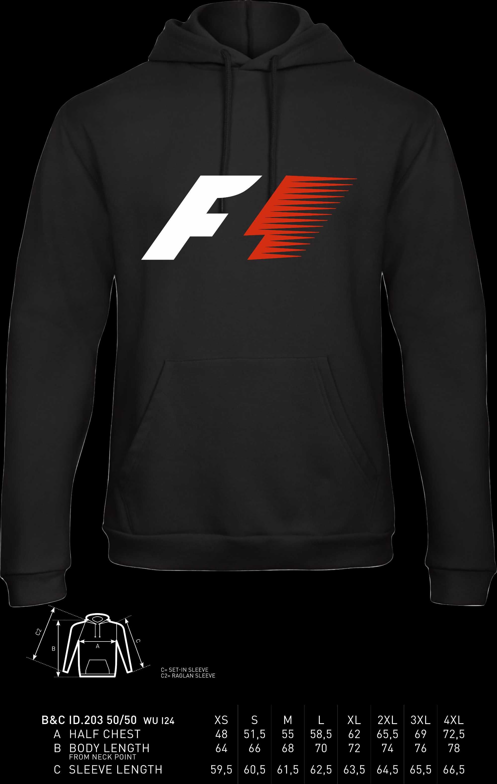 Hanorac clasic pasionati Formula 1 idee cadou