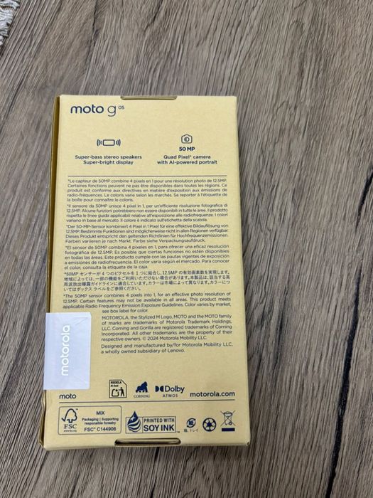 Motorola g05 ЧИСТО НОВ