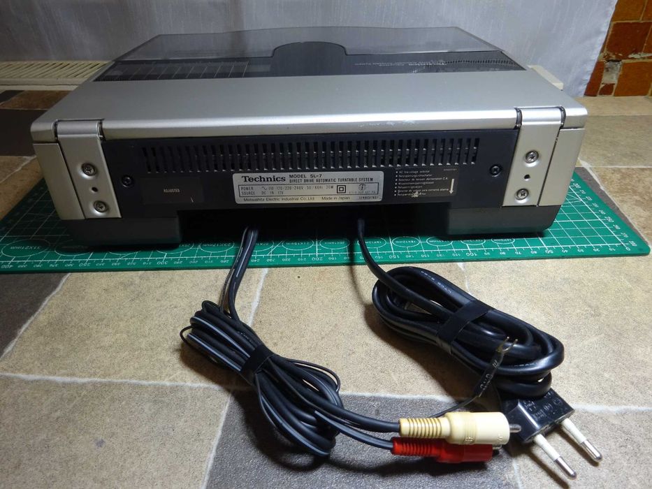 Pick-up retro Technics SL-7 /direct drive/tangential