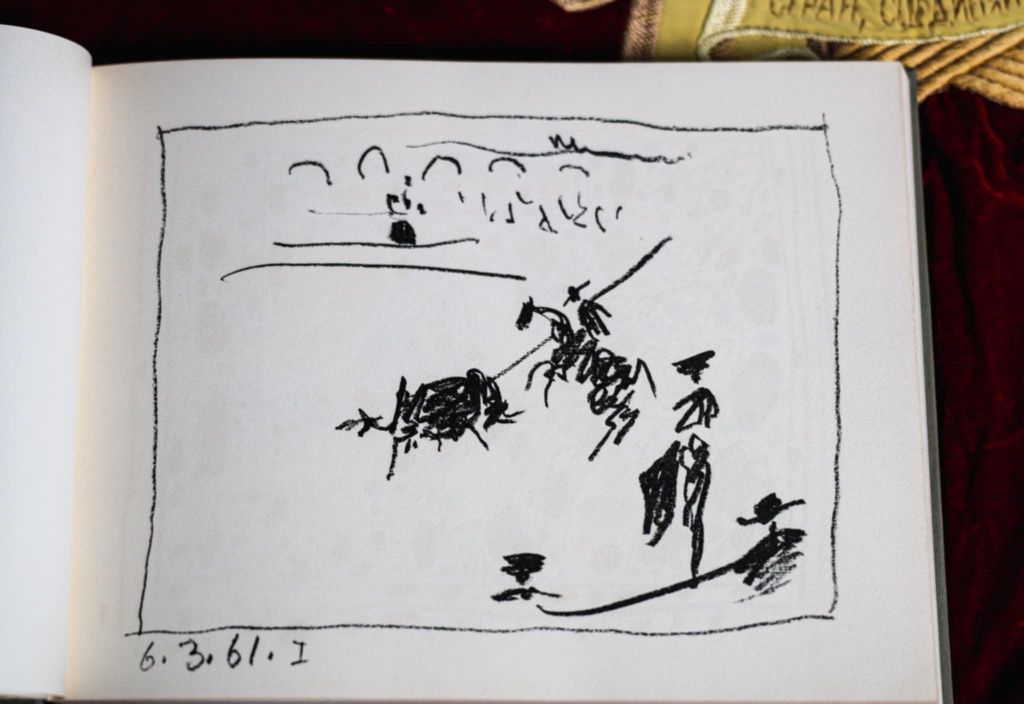 Pabl9 Picasso - A Los Toros mit/avec Picasso – portofoliu litografii