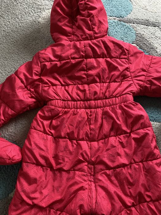 Combinezon iarna roz fucsia fetite 74