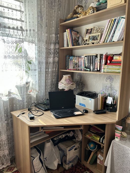 Стол рабочий письменный компьютерный большой