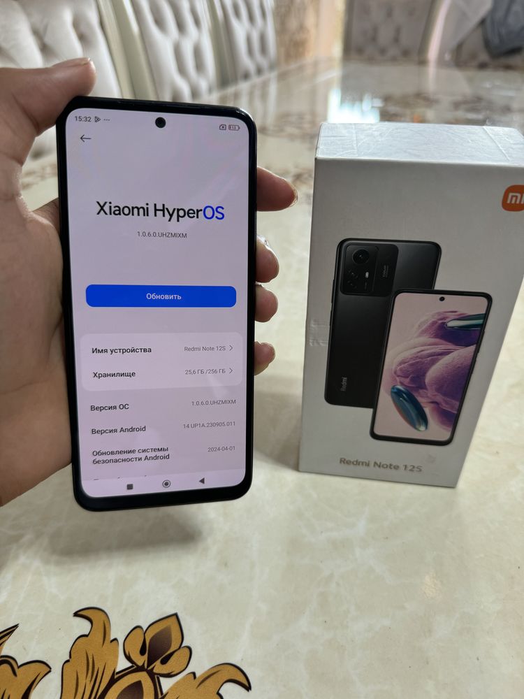 Redmi note 12s 8/256gb
