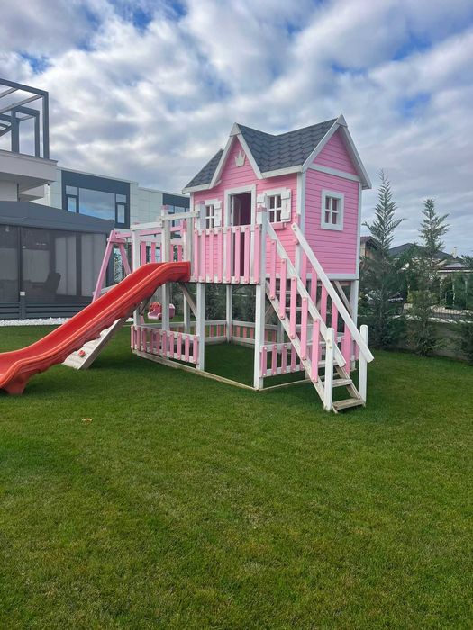 Детска дървена къща