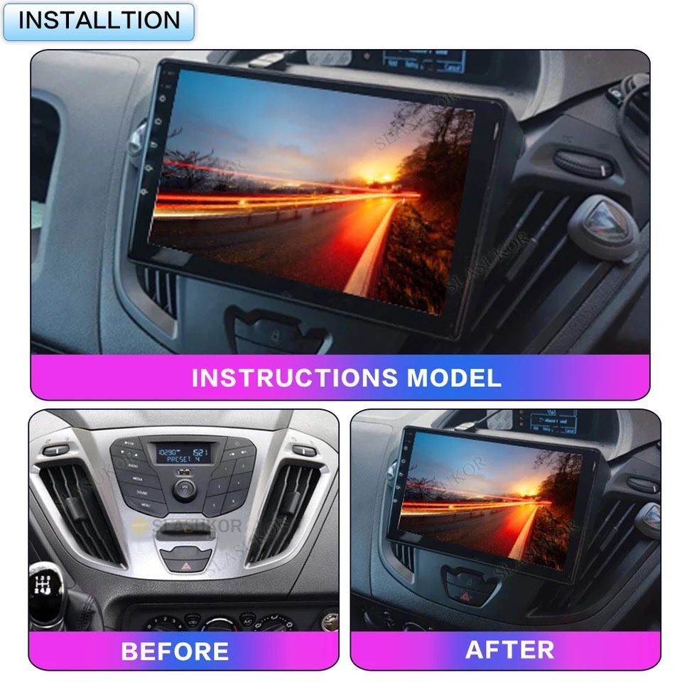 Multimedia Android For Ford Transit Tourneo