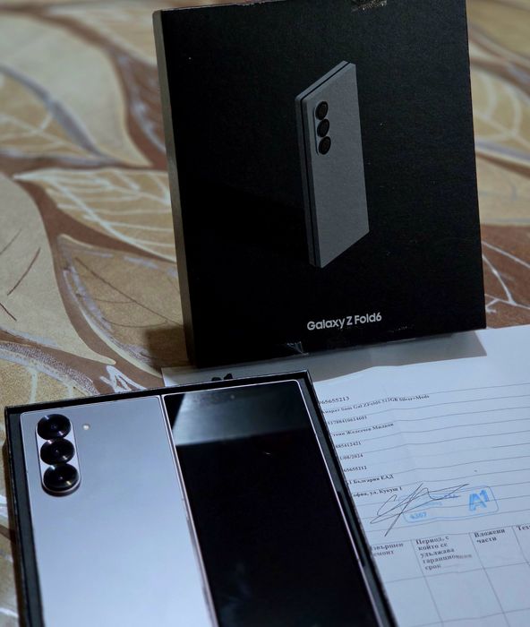 Samsung Galaxy Z Fold 6 Silvershadow 512gb!  Гаранция!