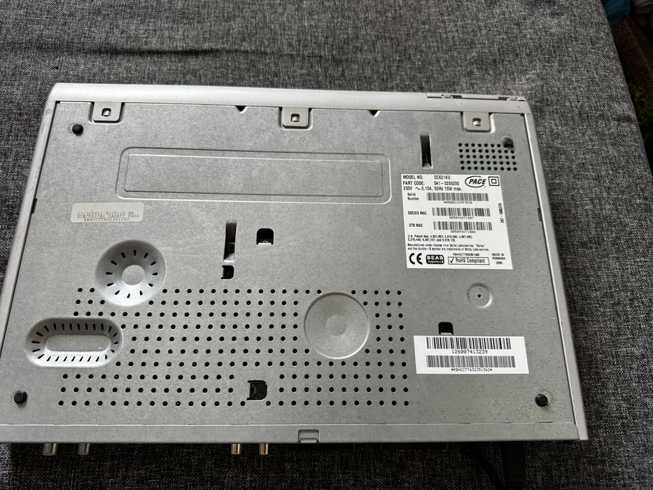 Decoder UPC Media box receiver Thomson Model receptor