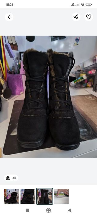 Cizme/ghete impermeabile Ara goretex 38,5