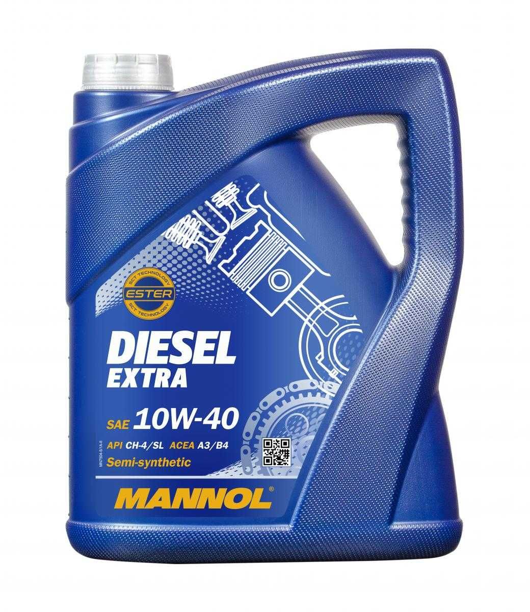 Mannol 10W40 Diesel Extra 5л / Масло Манол Дизел Екстра 10В40 5л