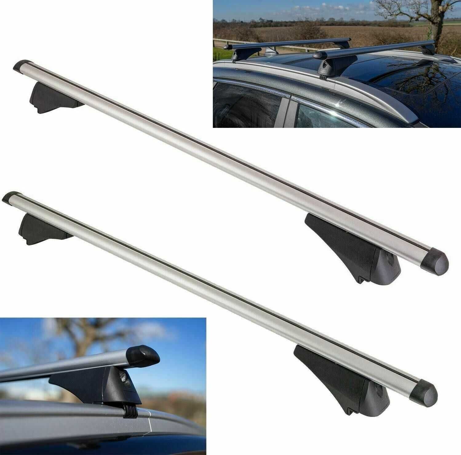 Set bare portbagaj cu cheie HYUNDAI ix35 2010-2015 - Aluminiu