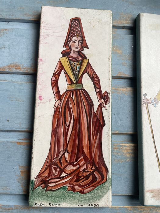 Placi ceramice pictate manual Ruth Berger