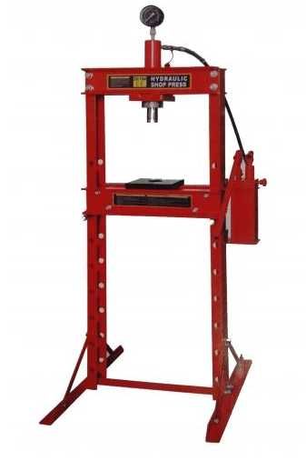 Хидравлична преса 20 тона с две помпи и бързо повдигане