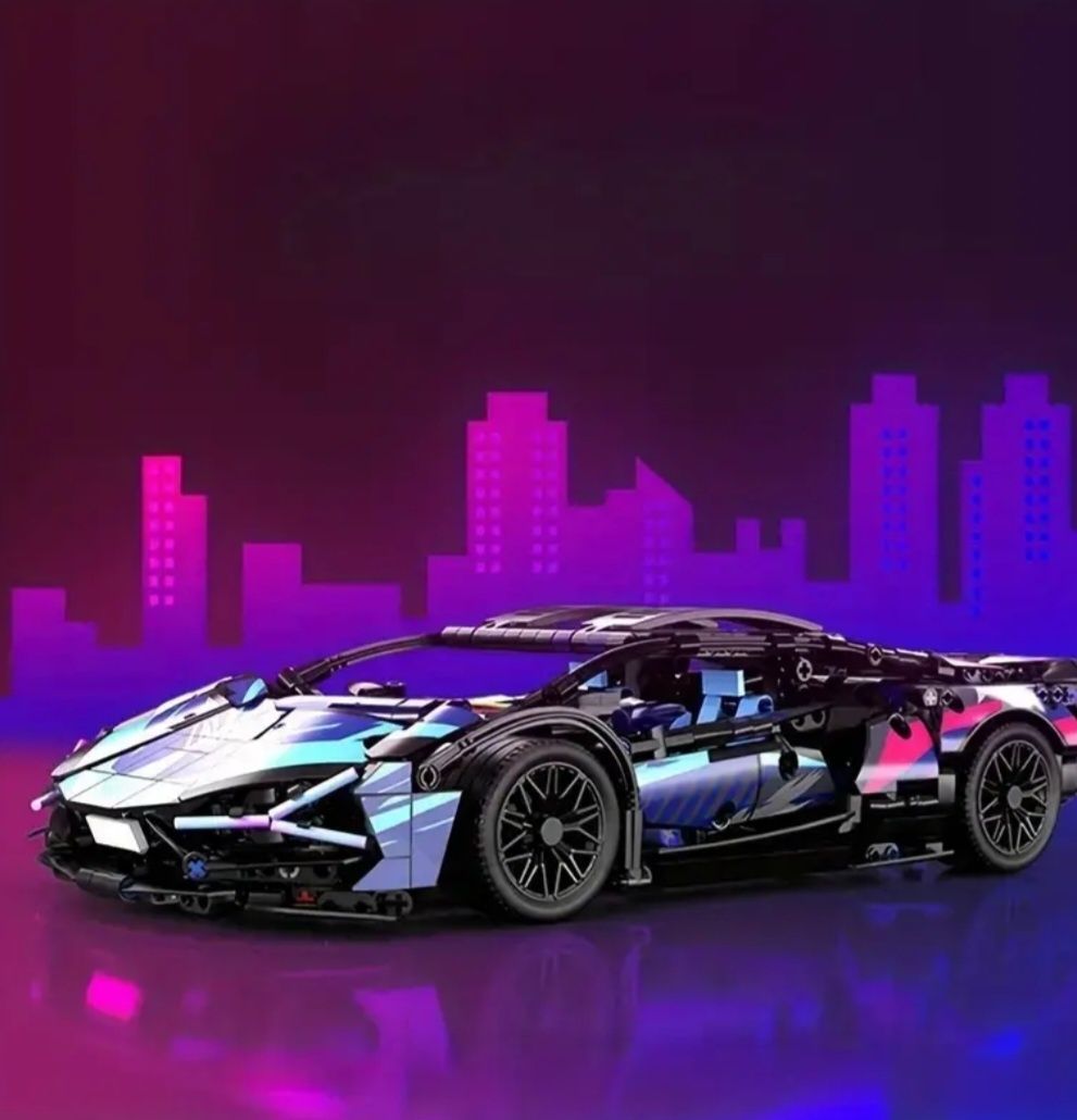 Конструктор лего "Lamborghini Cyberpunk"
